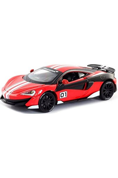 Generic RMZ Hobby McLaren 600LT #01 Die-cast Car (1:32, Red/Black)