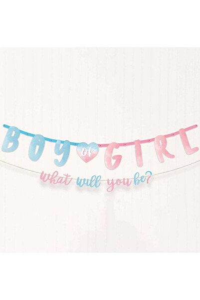 Generic The Big Reveal Jumbo Letter Banner Kit Decoration, Baby Shower Party ...