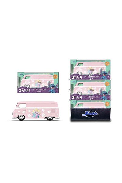 Generic Jada Stitch Angel VW Bus 1:32 Scale Die-Cast Model Car, 1961 Volkswag...
