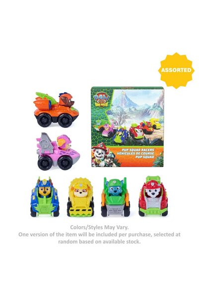 Generic PAW Patrol The Dino Movie Pup Squad Racer (Assorted)