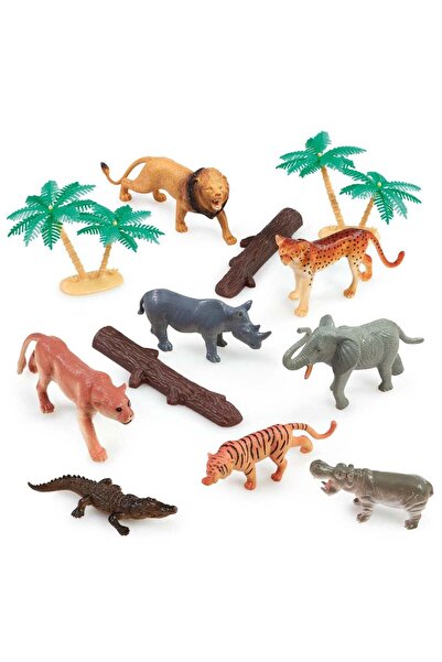 Generic Addo Awesome Safari Animal Disc Jungle Tub | Wildlife Animal | Collec...