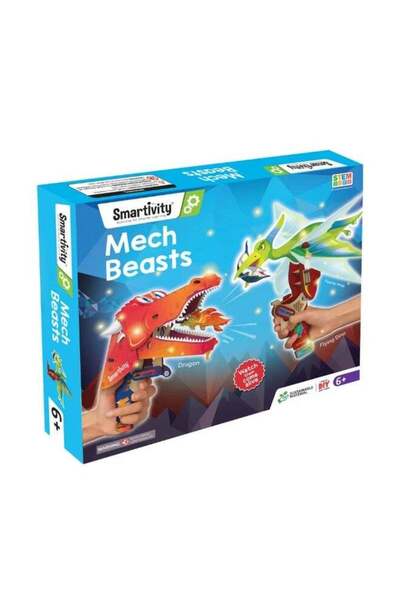 Generic Mech Beasts DIY STEM Educational Toy Kit for Kids Age 6+ | Wooden Lea...