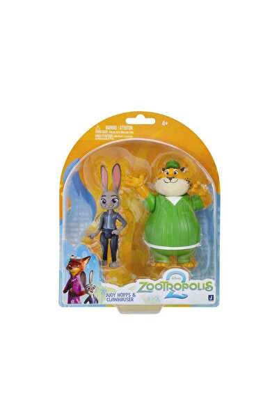 Generic Zootropolis 2 Collectible Figure 2-in-1 Pack - Judy Hopps & Clawhause...