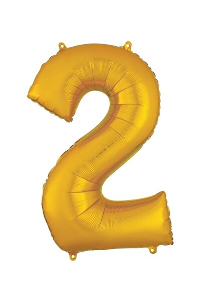 Generic Number 2 Foil Balloon 55 x 83cm Decorations Party Supplies 55 x 83cm