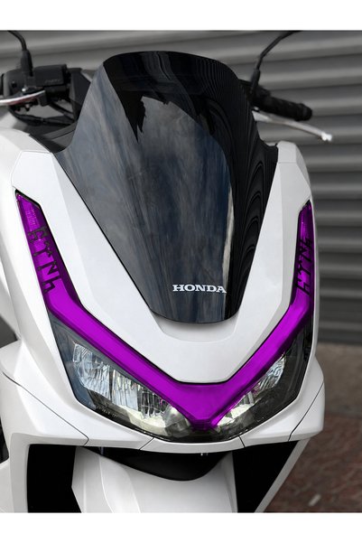 Banxtre Honda PCX Deluxe için Göktürkçe Türk Yazılı Far Filmi Far Tasarım Fil...
