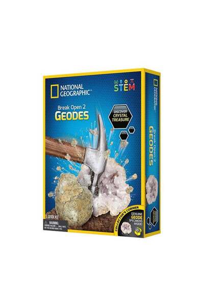 Generic Blue Marble Break Open 2 Geodes!
