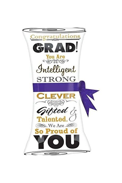 Generic Graduation Scroll Supershape Foil Balloon 18x31inch Decorations Party...