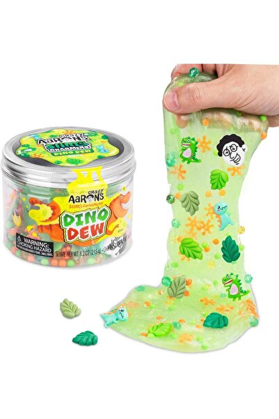 Generic Crazy Aaron’s Slime Charmers - Dino Dew, Banana Scented Slime with Ch...