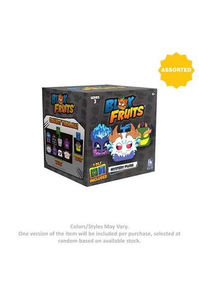 Generic Blox Fruits Series 3 Mystery Collectible Plush Toy (10.16 cm, Assorted)