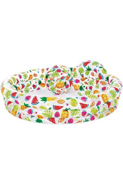Generic Intex 59469Np 3 Ring Pool Set - Fishbowl with Inflatable Ball 132x28cm