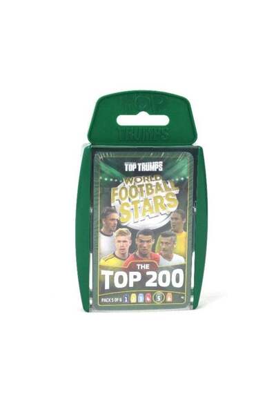 Generic Top Trumps World Football Stars The Top 200 - Green