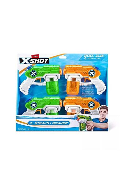 Generic X-Shot, Stealth Soaker Water Blaster (Pack of 4)
