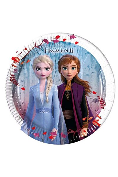 Generic Ciao Disney Frozen II Paper Plates 20cm – Pack of 8 Round Disposable ...
