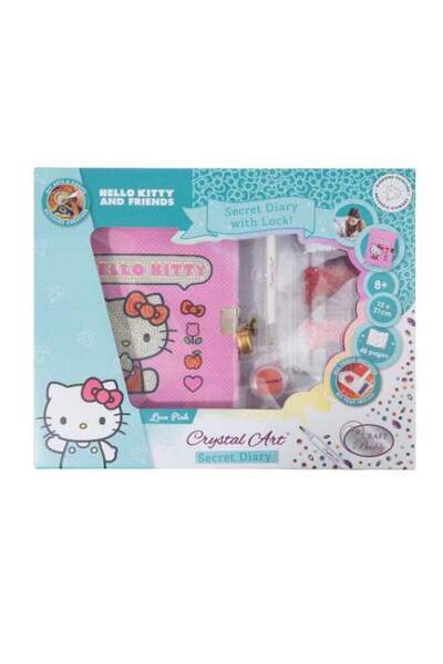 Generic Hello Kitty Crystal Art Secret Diary