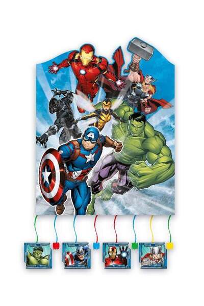 Generic Ciao Avengers Infinity Stones Pull-String Piñata – Party Piñata with ...
