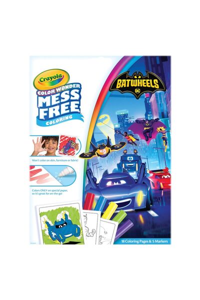 Generic Crayola DC Batwheels Color Wonder Mess Free Coloring Set