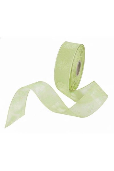 Generic Sky Lab Pastel Green Ribbon Roll 100m x 50mm – Satin Ribbon for Gift ...