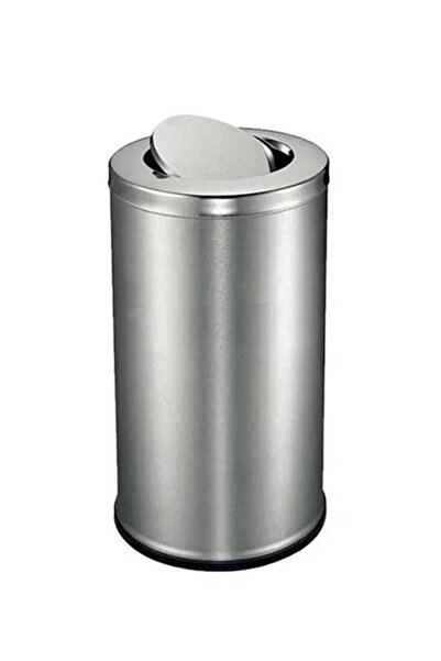 EKO Stainless Steel Swing Lid Bin with Odor Control | Rust Resistant Trash Ca...