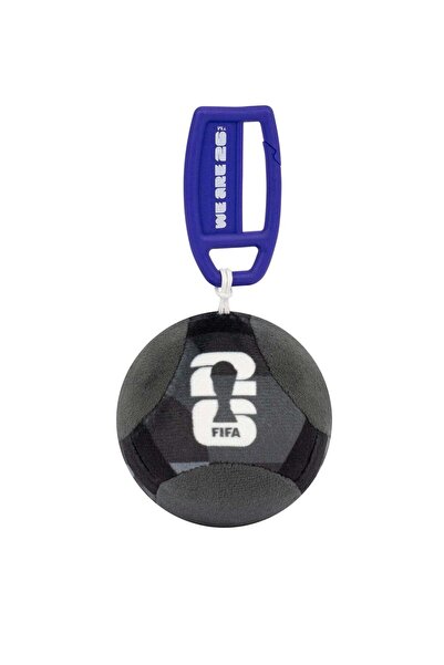 Generic FIFA® World Cup 2026™ 3-Inch Plush Soccer Ball Keychain Grey color – ...