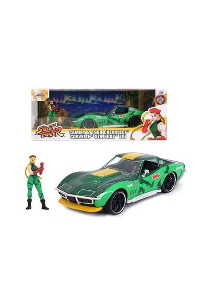 Generic Street Fighter 1969 Chevrolet Corvette Stingray ZL1 Die-Cast Collecti...
