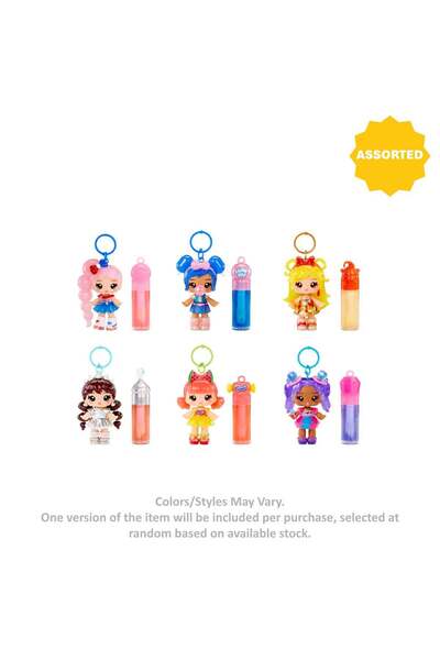 Generic YummiLand DIY Scented Lip Gloss & Doll Set (10.16 cm, Assorted)