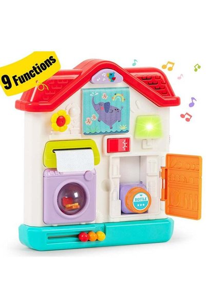Generic HOLA Montessori Activity Toy House for Babies 10M+ | Sensory Learning...