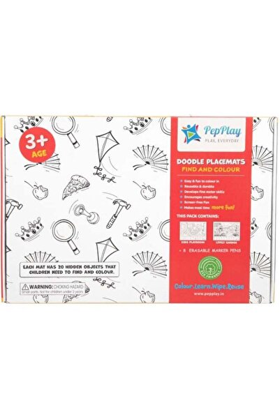 Generic Doodle Placemats -Find & Color