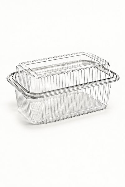 Köksal Pack 50 Pieces 750 Cc Leak-Proof Transparent Pet Food Container Salad Appetizer Yogurt Dessert Takeaway Container