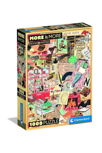 Generic 1000 Piece Puzzle – More Is More Books And Writing | Literary Art Jig...