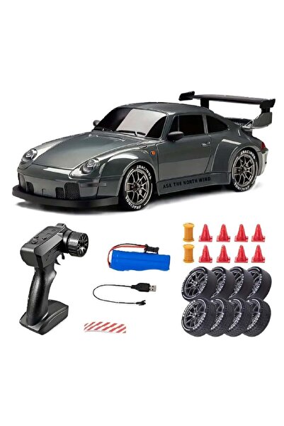 Generic 1:24 Scale High-Speed RC Drift Racing Car 911 - 20+ KM/H Fast Motoriz...