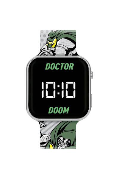 Generic Marvel Doctor Doom Comic Style LED Digital Watch