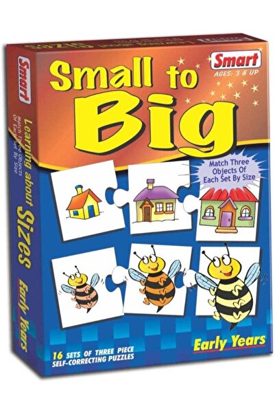 Generic Creative’s Smart Small to Big Jigsaw Puzzles Educational Games - Mont...
