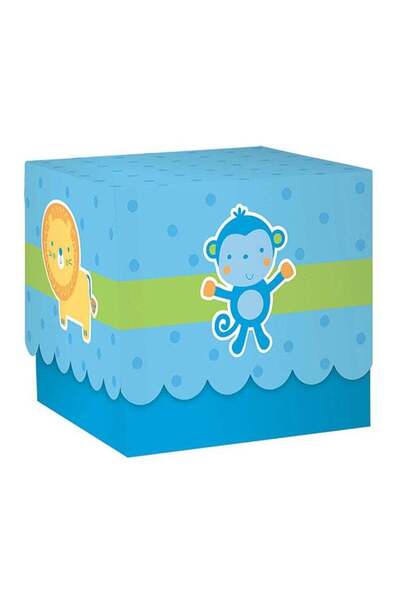 Generic Baby Shower Blue Printed Paper Boxes 24pcs