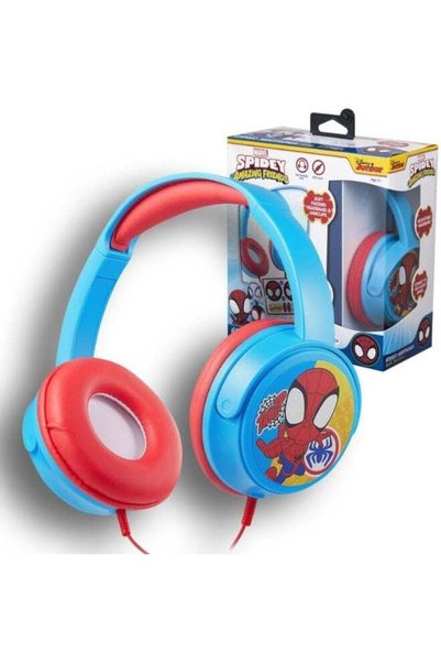 Generic Spidey and His Amazing Friends Auxiliary Headphones with Stickers | W...