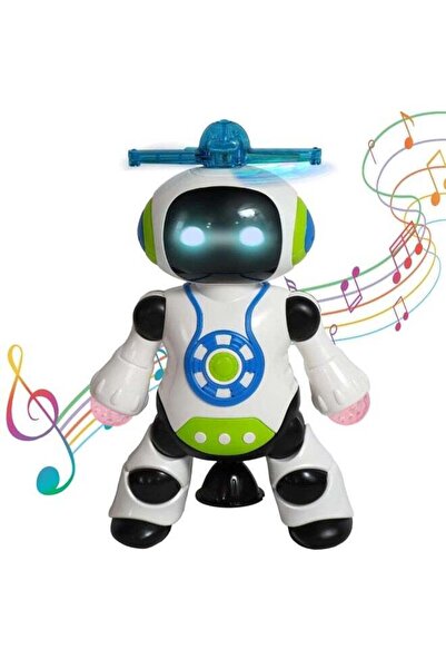 Generic Interactive Dancing Robot for Kids 360 Spinning with LED Lighting and...