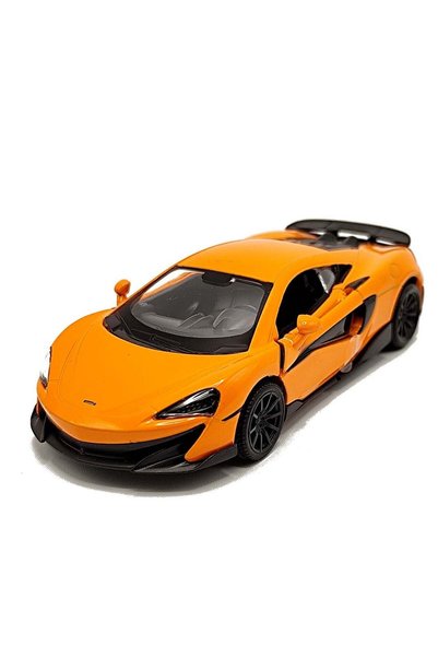 Generic McLaren 600LT Die-Cast Model Car – 1:36 Scale | Pull Back Action | Op...
