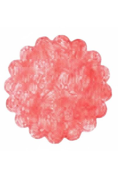 Generic Poly Lab Decorative Discs Red Ø24 cm – Pack of 100 Nonwoven Table & C...
