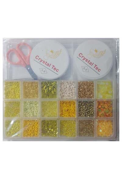Generic Multicolored Charm Glass Bead Set for DIY Jewelry Making with Czech S...