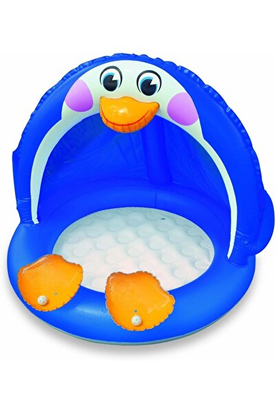 Generic Penguin Baby Pool with Sun Shade | 102 x 83 cm | Multicolor | 1-3 Yea...
