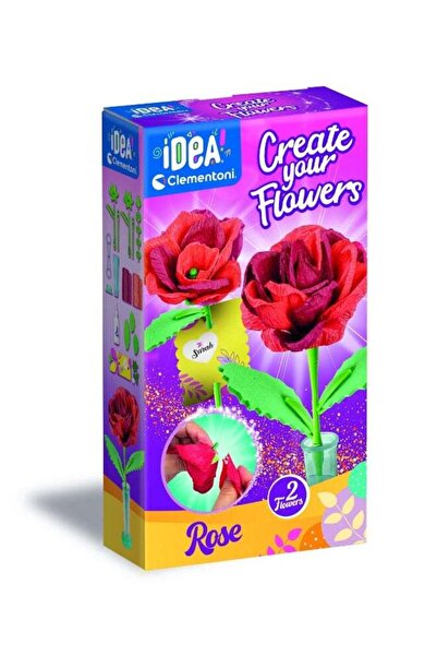 Generic Clementoni Idea Create Your Rose Flower | Do it Yourself | DIY Craft ...