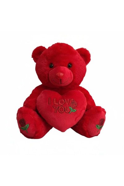 Generic Plush Teddy Bear 20CM with “I Love You” Heart – Soft Stuffed Toy for ...