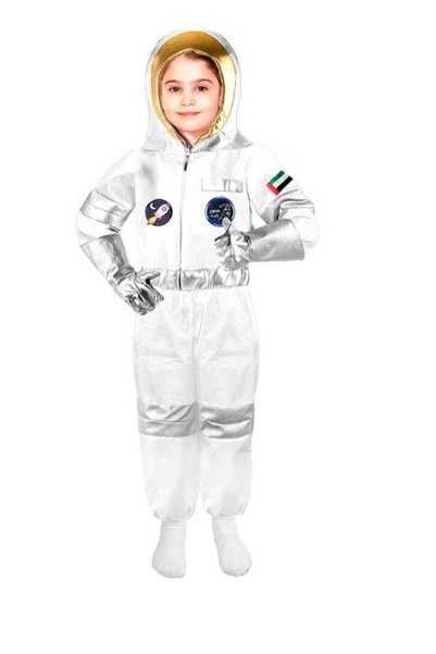 Generic Astronaut Costume Girls 482 8-9