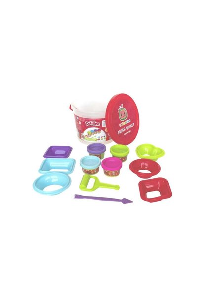 Generic Cocomelon Mega Dough Bucket With Tools