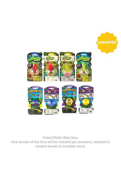 Generic Zing Hairazin Hedz Armeez Stretchy Sticky Figure (Assorted)