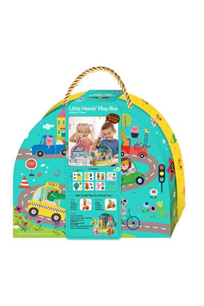 Generic Little Hands Play Box - Animal Town Multicolour | 3D puzzle and laces...