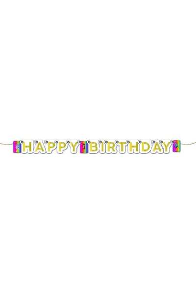 Generic Rainbow High Happy Birthday Garland 210 cm – Fashion Doll Party Banne...