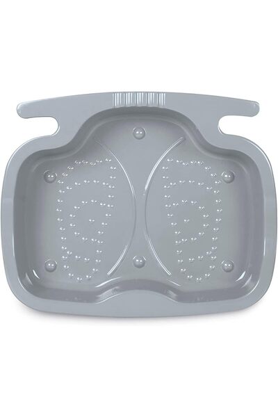 Generic Intex Foot Bath for Pool Ladders - Grey, 1 Pack 56x46x9cm