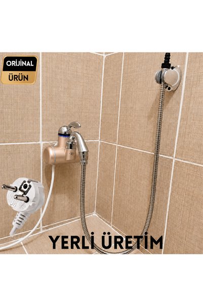 Sıcak Musluk Taharet - THR-2G Altın Sarı
