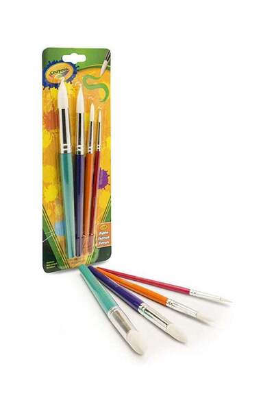 Generic 4Ct Round Brush Set