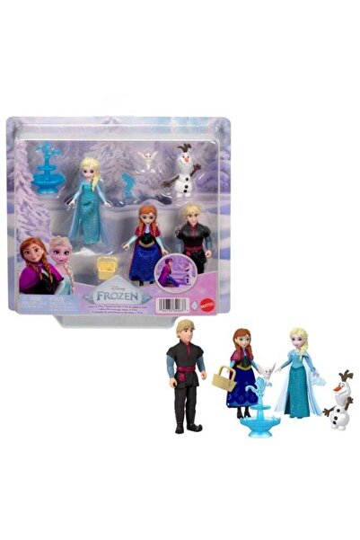 Generic Mattel Disney Frozen Toys, Small Doll 4-Pack with Anna, Elsa, Kristof...